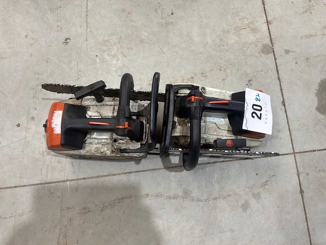 Stihl ms201 st kettingzaag (2x) - afbeelding 2 van  4