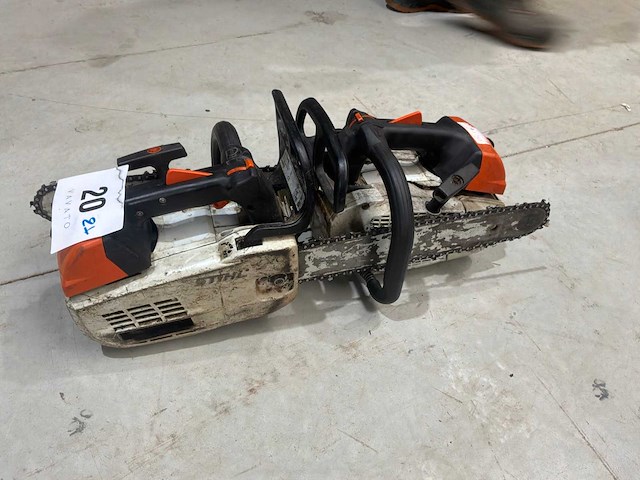 Stihl ms201 st kettingzaag (2x) - afbeelding 3 van  4