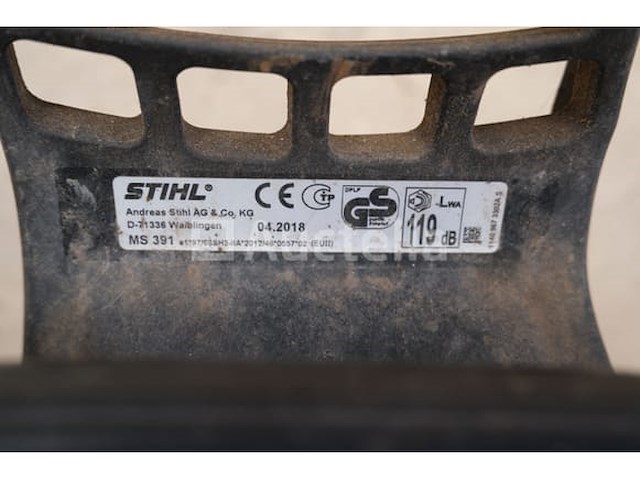 Stihl ms391 benzinekettingzaag - afbeelding 6 van  7