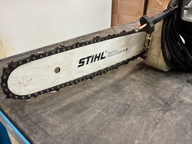 Stihl mse 160 c elektrische kettingzaag - afbeelding 3 van  4