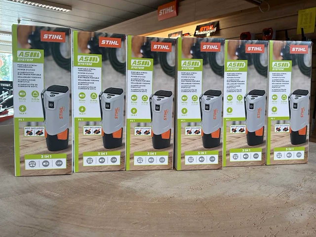 Stihl ps 1.0 powerbank (6x) - afbeelding 1 van  4