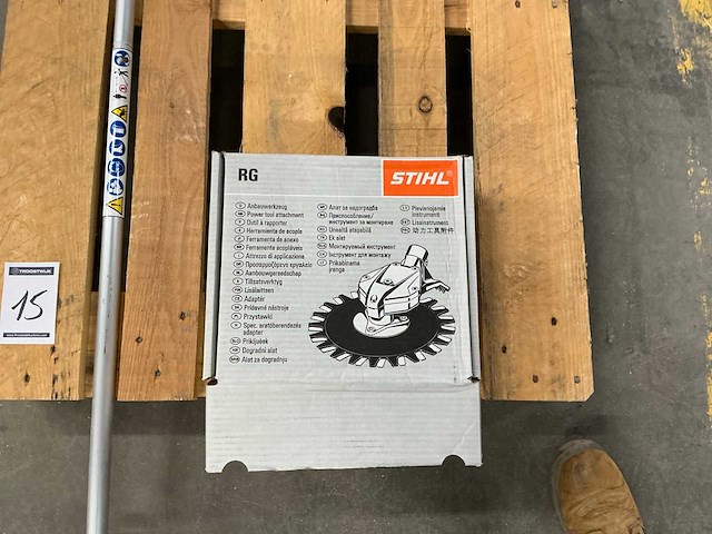 Stihl rga140 accu onkruidknipper - afbeelding 6 van  6