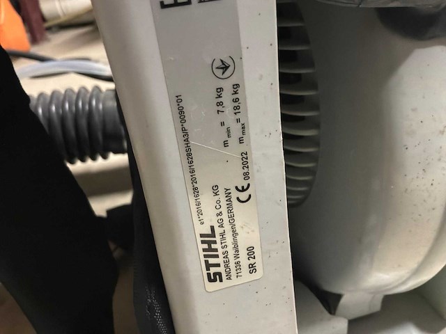 Stihl sr 200 vernevelaar - afbeelding 4 van  4