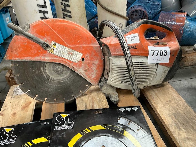 Stihl st420 betonzaag - afbeelding 1 van  7