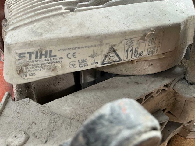 Stihl st420 betonzaag - afbeelding 4 van  7