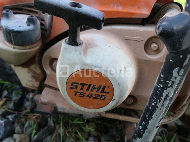 Stihl ts 420 laser thermische kettingzaag + statief - afbeelding 3 van  7