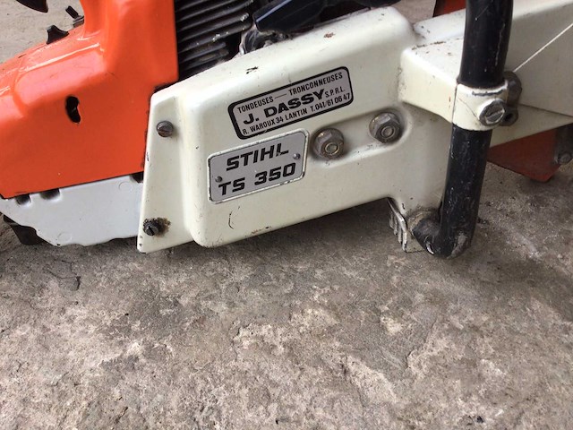 Stihl ts350/08s kettingzaag (2x) - afbeelding 8 van  9