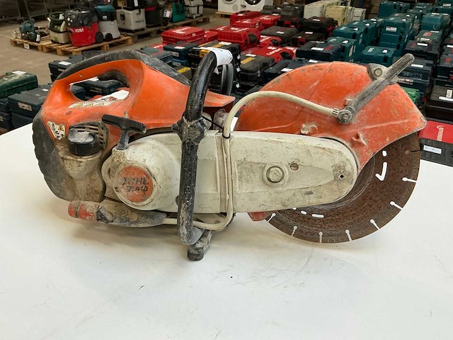Stihl ts410 betonzaag - afbeelding 1 van  4