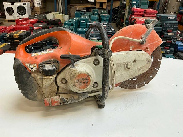 Stihl ts410 betonzaag - afbeelding 2 van  4