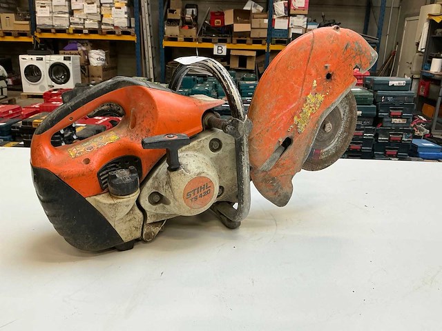 Stihl ts420 betonzaag - afbeelding 2 van  3