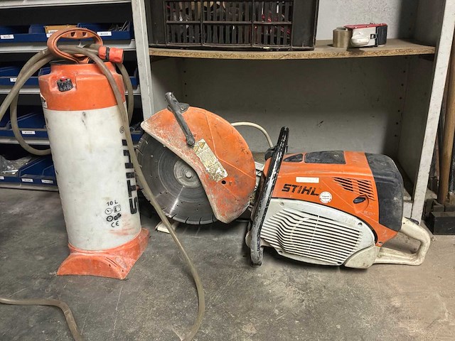 Stihl ts700 doorslijpmachine - afbeelding 1 van  8