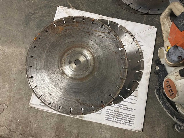 Stihl ts700 doorslijpmachine - afbeelding 6 van  8