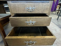 Stijlbureel met rieten stoel - afbeelding 3 van  5