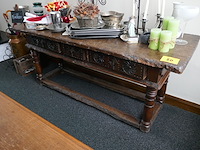 Stijlvolle antieken spaanse baroktafel - afbeelding 2 van  4