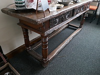 Stijlvolle antieken spaanse baroktafel - afbeelding 4 van  4