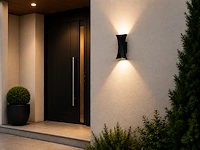 Stijlvolle buiten led wandlamp (horoz) – 10w – 4200k neutraal wit – ip65 – marvel-10 (4 stuks)