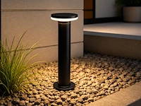 Stijlvolle buiten led wandlamp (horoz) – 12w – 4200k neutraal wit – ip65 – dexter-2 (4 stuks) - afbeelding 2 van  5
