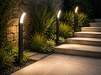 Stijlvolle buiten led wandlamp (horoz) – 12w – 4200k neutraal wit – ip65 – prestige-4 (4 stuks)