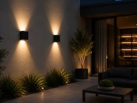 Stijlvolle buiten led wandlamp (horoz) – 4w – 4200k neutraal wit – ip65 – sekoya (6 stuks)