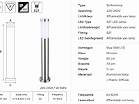 Stijlvolle buiten led wandlamp (horoz) – ip44 – defne-5 (4 stuks) - afbeelding 5 van  5