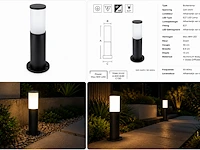 Stijlvolle buiten led wandlamp (horoz) – ip44 – kavak-3 (4 stuks) - afbeelding 3 van  5