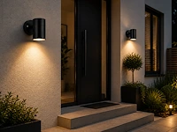 Stijlvolle buiten led wandlamp (horoz) – ip44 – manolya-1 (4 stuks) - afbeelding 2 van  5
