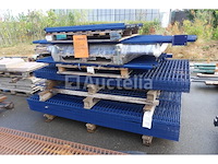 Stijve hekpanelen + palen + accessoires (ral5003)