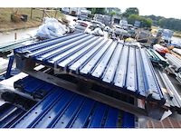 Stijve hekpanelen + palen + accessoires (ral5003) - afbeelding 8 van  12