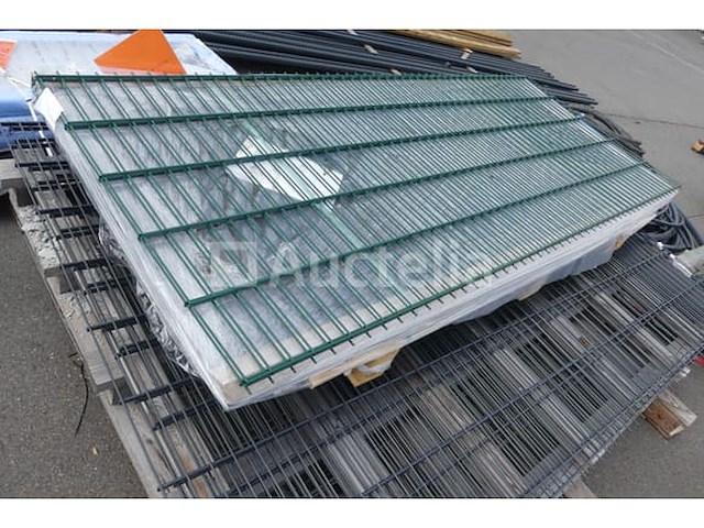 Stijve hekpanelen (ral6005) - afbeelding 3 van  8
