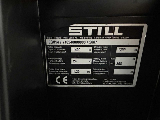 Still - 2007 - egv 14 - stapelaar - afbeelding 3 van  5