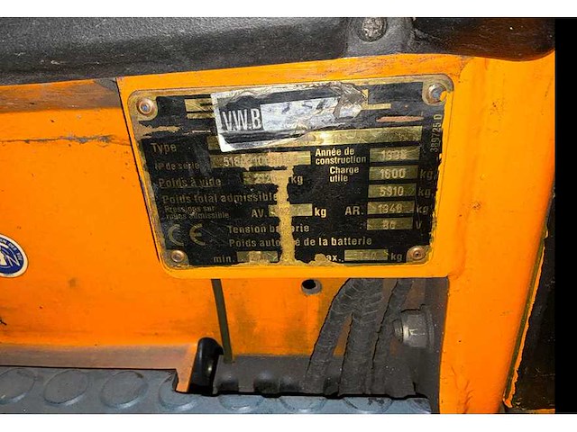 Still - vorkheftruck elektrisch - 1998 - afbeelding 9 van  13