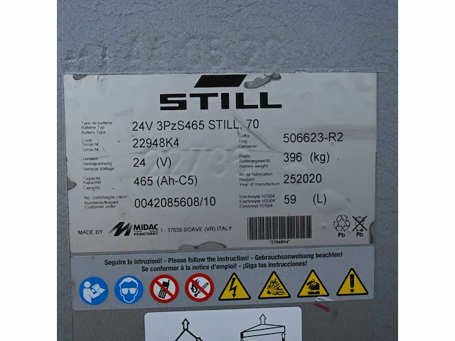 Still exu s 22 elektrische palletwagen - afbeelding 11 van  16