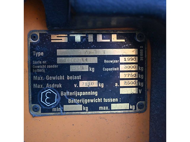Still r70-30t lpg heftruck - afbeelding 4 van  11