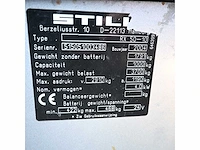 Still rx50-10 elektrische vorkheftruck - afbeelding 14 van  15