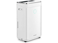 Stille luchtontvochtiger 25l/dag met 6,5l tank voor kamers tot 50m² - afbeelding 1 van  6
