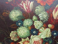 Stilleven bloemen barok kader - afbeelding 3 van  4