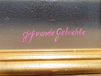 Stilleven, olie op doek, van de gehuchte jef - afbeelding 3 van  3