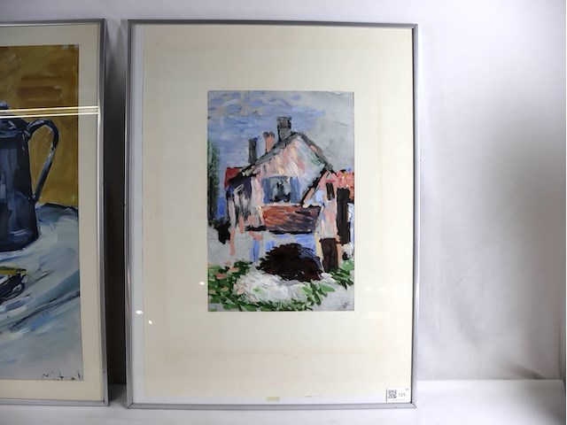 Stilleven schilderij (x2) - afbeelding 2 van  7