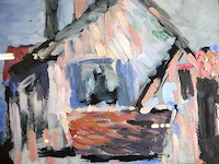 Stilleven schilderij (x2) - afbeelding 3 van  7