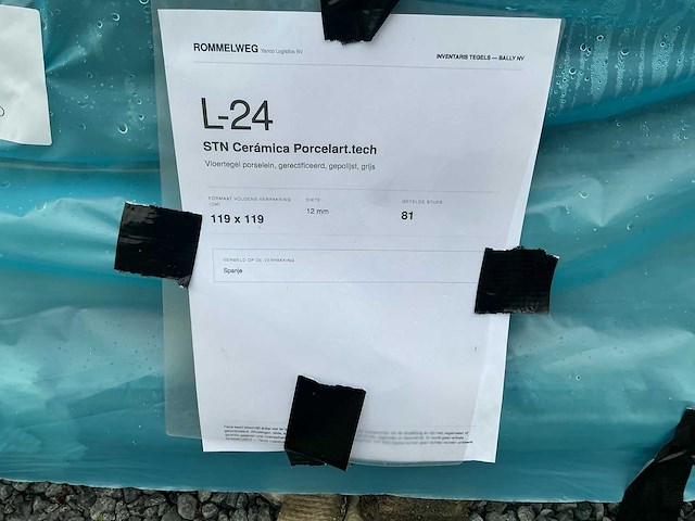 Stn ceramica porcelart.tech vloertegel (81x) - afbeelding 3 van  4