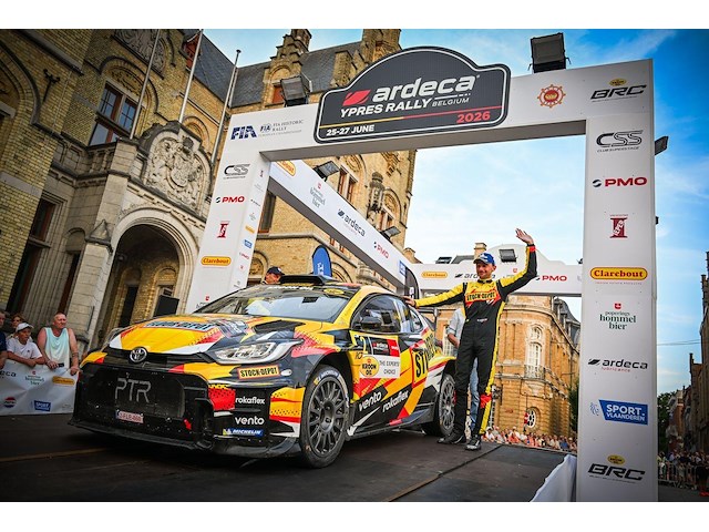 Stock-depot-overall stéphane lefebvre - winnaar ardeca ypres rally 2026 - afbeelding 1 van  3