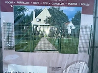 Stock nieuw tuinmaterieel poorten/net/.... gardencenter vb sc 7001-7040 (72/2026)