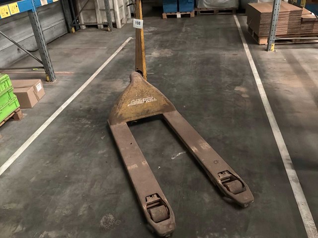 Stocka hand hydraulische palletwagen - afbeelding 1 van  4