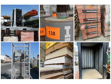 Stockreductie aannemersmateriaal