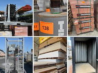 Stockreductie aannemersmateriaal