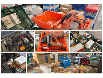 Stockreductie aannemersmateriaal