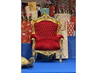 Stoel - barrok stoel - sinterklaasstoel - afbeelding 1 van  5