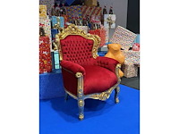 Stoel - barrok stoel - sinterklaasstoel - afbeelding 4 van  5
