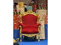 Stoel - barrok stoel - sinterklaasstoel - afbeelding 3 van  5