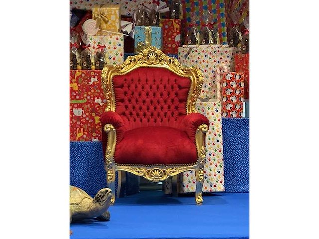 Stoel - barrok stoel - sinterklaasstoel - afbeelding 1 van  5